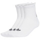 Adidas Κάλτσες Quarter 3 Back Stripes Socks 3 Pairs